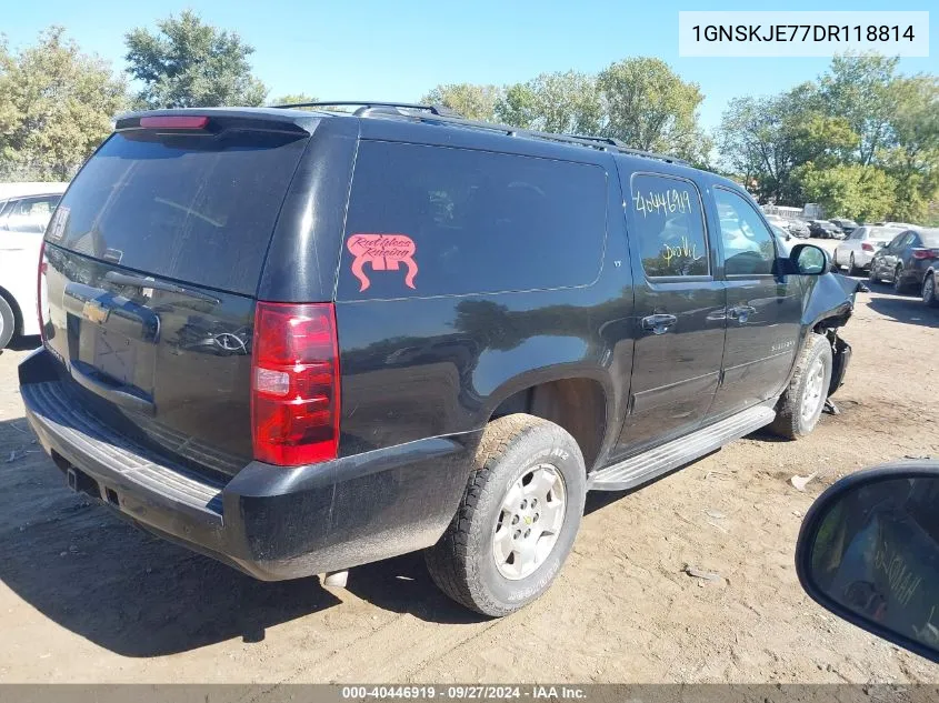 2013 Chevrolet Suburban 1500 Lt VIN: 1GNSKJE77DR118814 Lot: 40446919