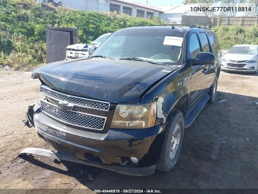 2013 Chevrolet Suburban 1500 Lt VIN: 1GNSKJE77DR118814 Lot: 40446919