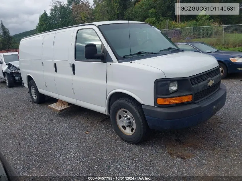 2013 Chevrolet Express G3500 VIN: 1GCZGUCG1D1140531 Lot: 40457755