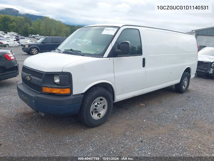 1GCZGUCG1D1140531 2013 Chevrolet Express G3500