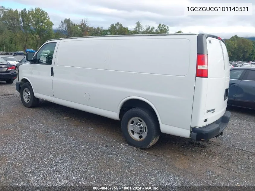 1GCZGUCG1D1140531 2013 Chevrolet Express G3500