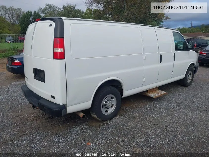 1GCZGUCG1D1140531 2013 Chevrolet Express G3500