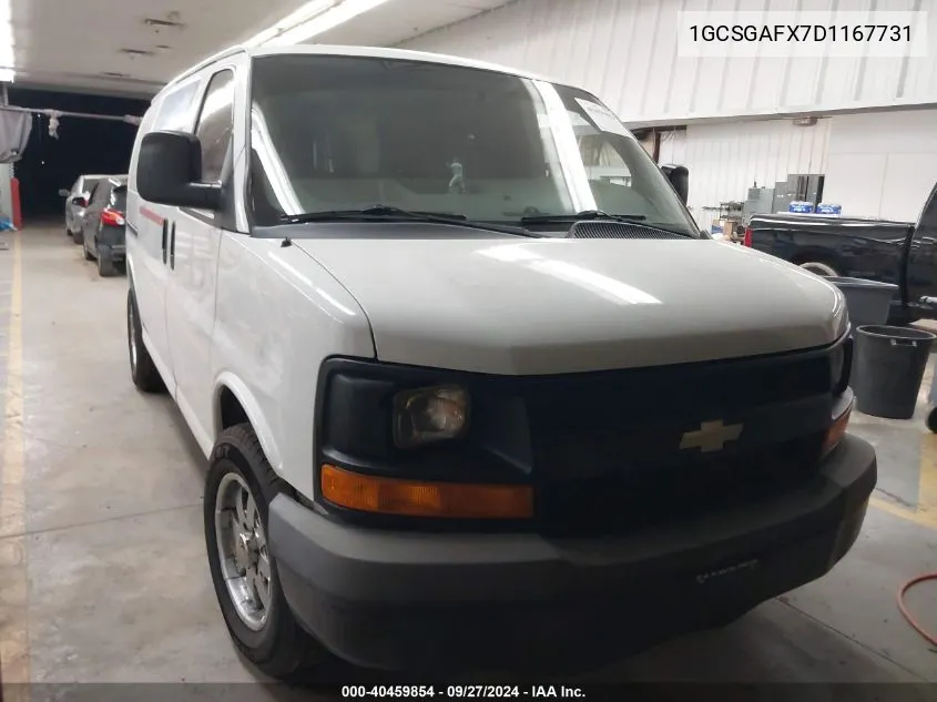 1GCSGAFX7D1167731 2013 Chevrolet Express