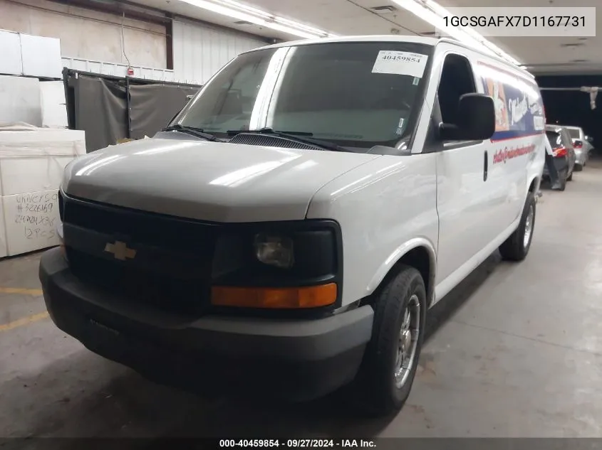 1GCSGAFX7D1167731 2013 Chevrolet Express