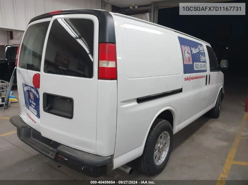 1GCSGAFX7D1167731 2013 Chevrolet Express