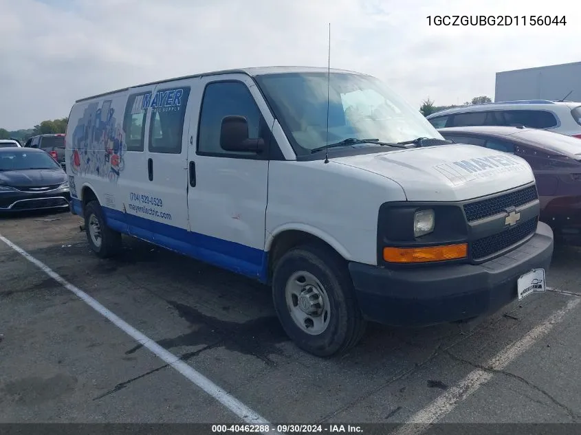 1GCZGUBG2D1156044 2013 Chevrolet Express 3500 Work Van