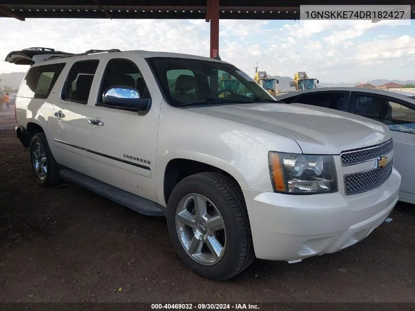 2013 Chevrolet Suburban 1500 K1500 Ltz VIN: 1GNSKKE74DR182427 Lot: 40469032