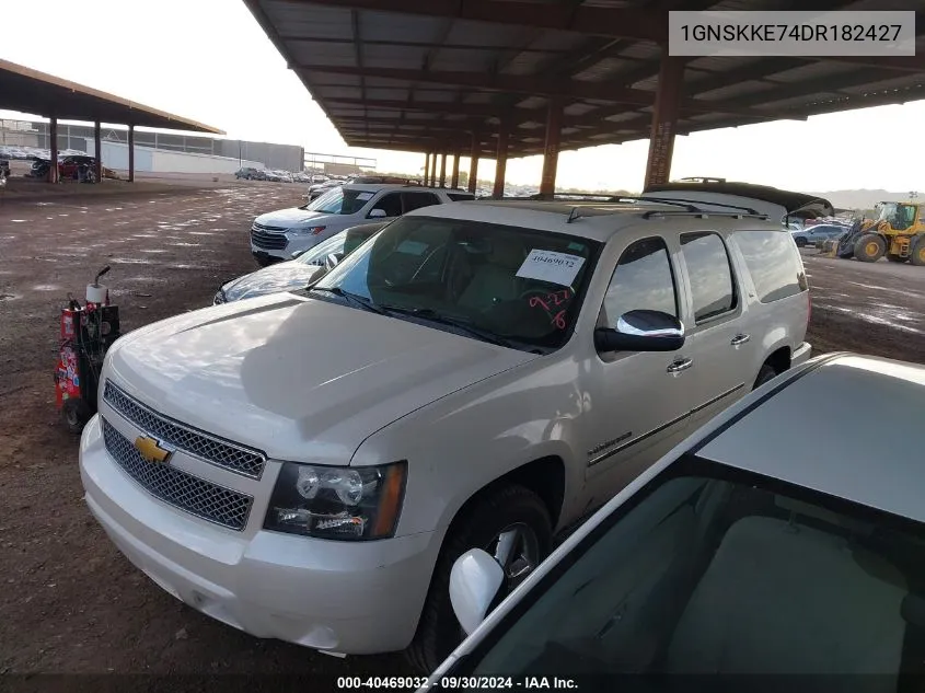 2013 Chevrolet Suburban 1500 K1500 Ltz VIN: 1GNSKKE74DR182427 Lot: 40469032