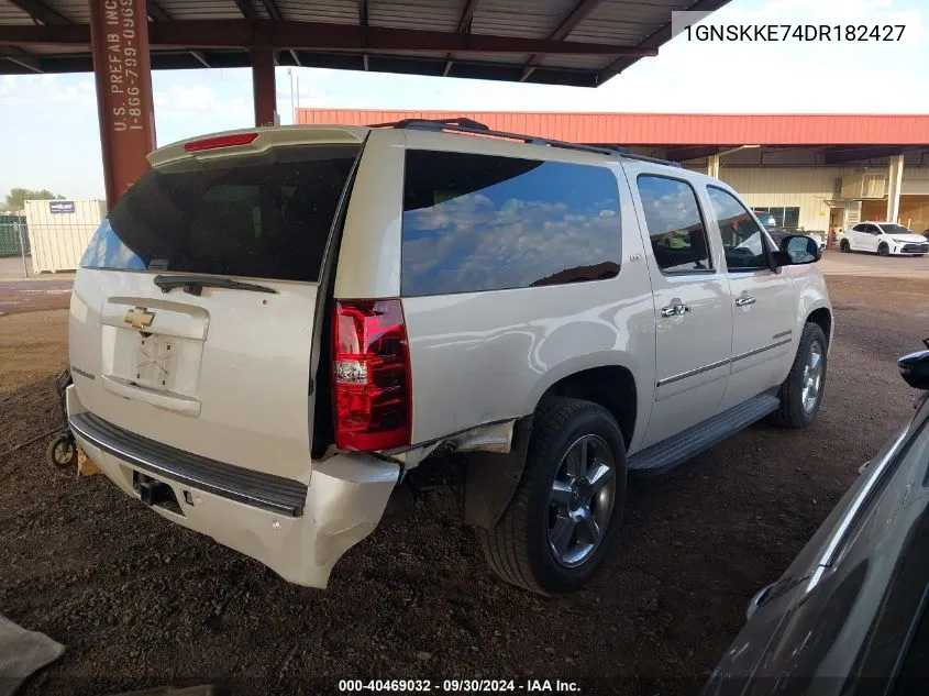 2013 Chevrolet Suburban 1500 K1500 Ltz VIN: 1GNSKKE74DR182427 Lot: 40469032