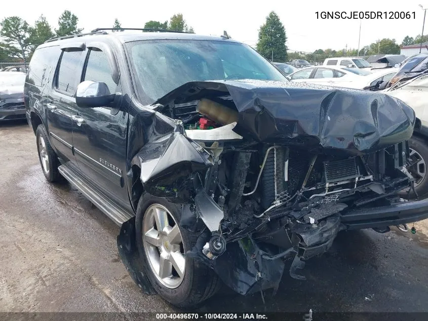 2013 Chevrolet Suburban 1500 Lt VIN: 1GNSCJE05DR120061 Lot: 40496570