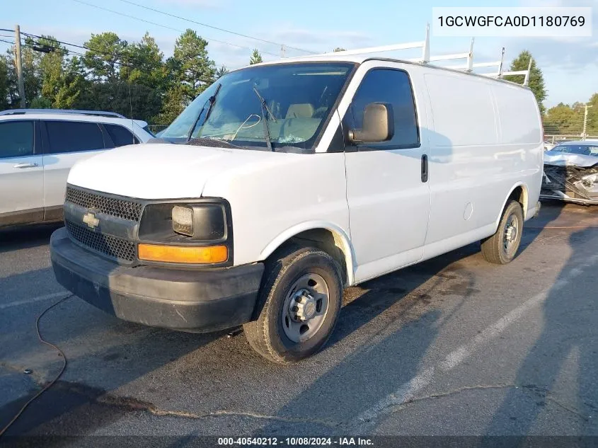 2013 Chevrolet Express VIN: 1GCWGFCA0D1180769 Lot: 40540212