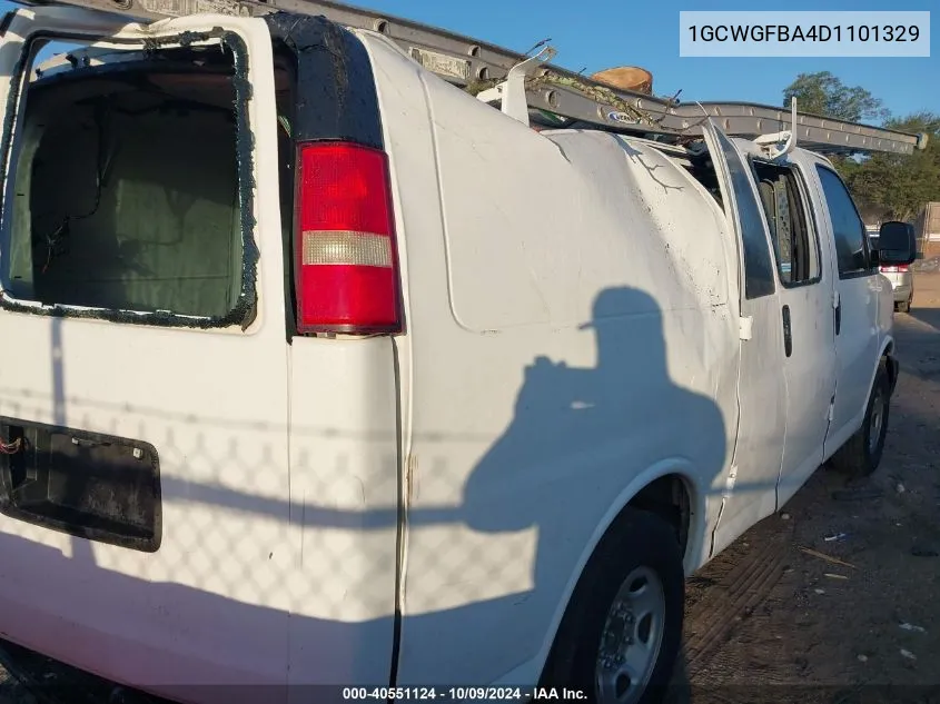 1GCWGFBA4D1101329 2013 Chevrolet Express G2500