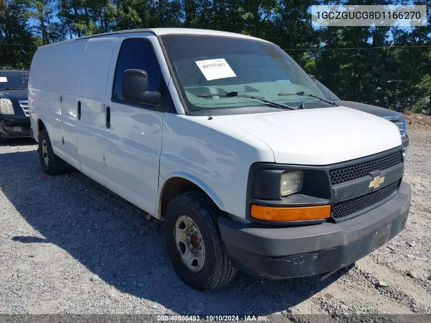 2013 Chevrolet Express 3500 Work Van VIN: 1GCZGUCG8D1166270 Lot: 40555493