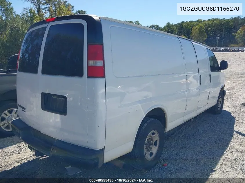 2013 Chevrolet Express 3500 Work Van VIN: 1GCZGUCG8D1166270 Lot: 40555493