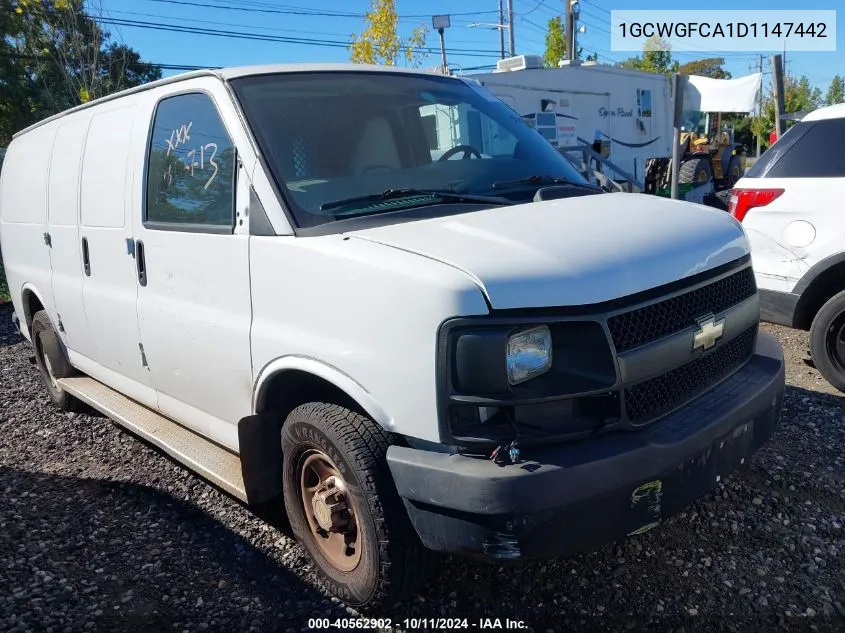 2013 Chevrolet Express G2500 VIN: 1GCWGFCA1D1147442 Lot: 40562902