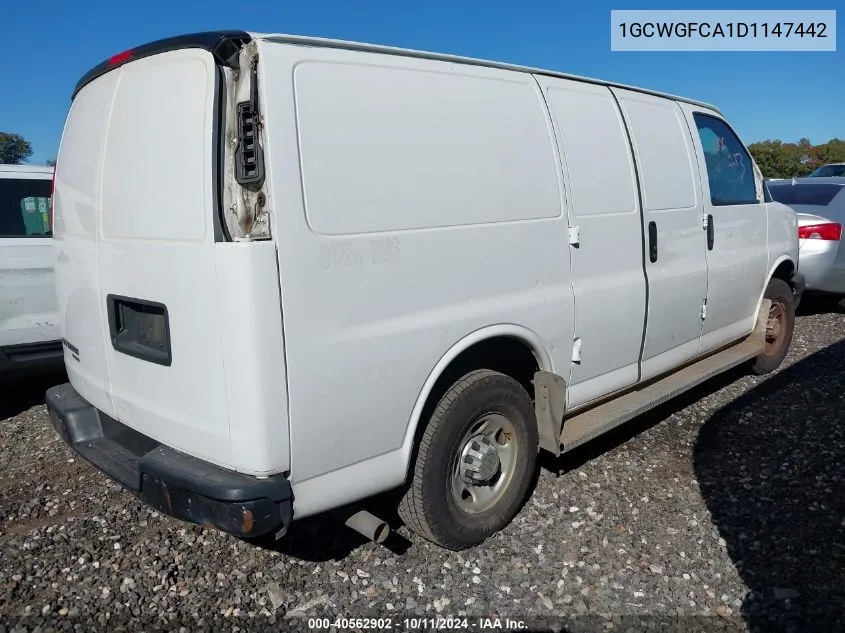 2013 Chevrolet Express G2500 VIN: 1GCWGFCA1D1147442 Lot: 40562902