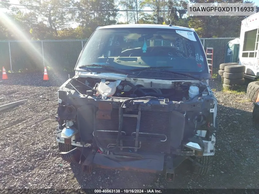 1GAWGPFGXD1116933 2013 Chevrolet Express 2500 Ls