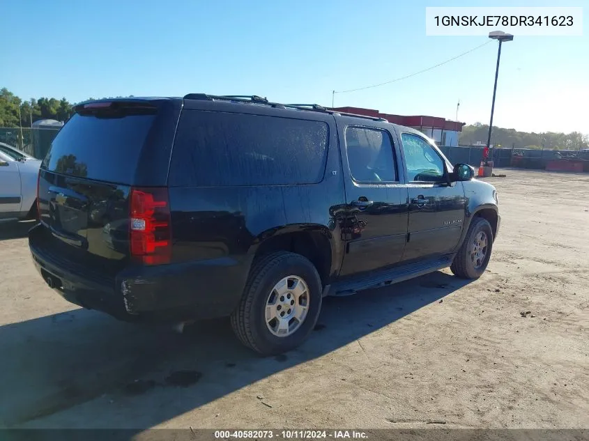 2013 Chevrolet Suburban 1500 Lt VIN: 1GNSKJE78DR341623 Lot: 40582073