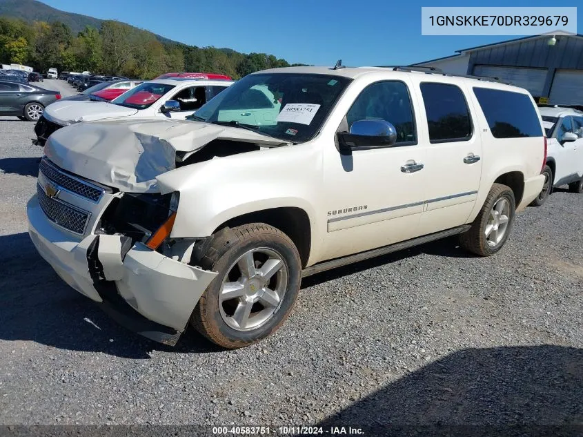 2013 Chevrolet Suburban 1500 Ltz VIN: 1GNSKKE70DR329679 Lot: 40583751