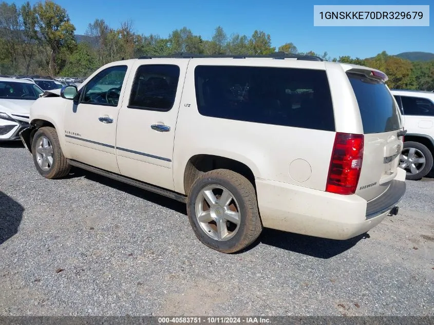 2013 Chevrolet Suburban 1500 Ltz VIN: 1GNSKKE70DR329679 Lot: 40583751