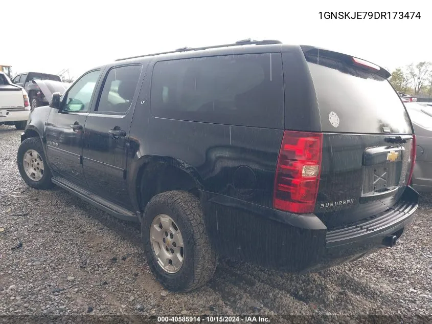 1GNSKJE79DR173474 2013 Chevrolet Suburban 1500 Lt