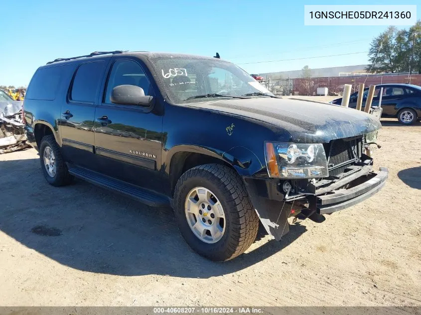 2013 Chevrolet Suburban 1500 Ls VIN: 1GNSCHE05DR241360 Lot: 40608207