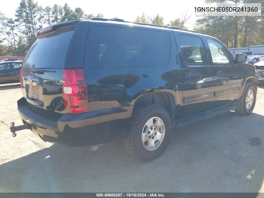 2013 Chevrolet Suburban 1500 Ls VIN: 1GNSCHE05DR241360 Lot: 40608207