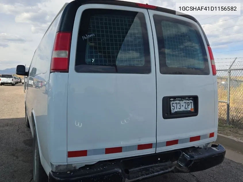 2013 Chevrolet Express 1500 Work Van VIN: 1GCSHAF41D1156582 Lot: 40630412