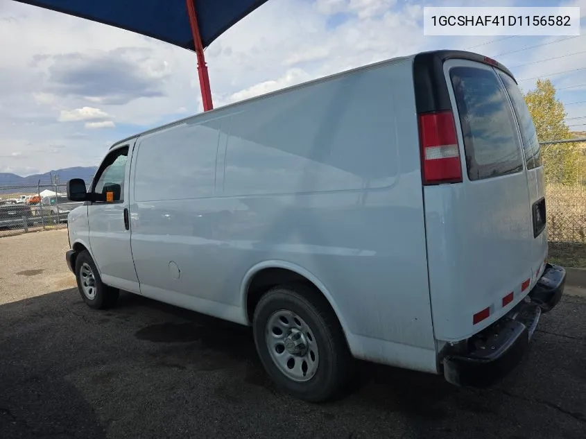 2013 Chevrolet Express 1500 Work Van VIN: 1GCSHAF41D1156582 Lot: 40630412