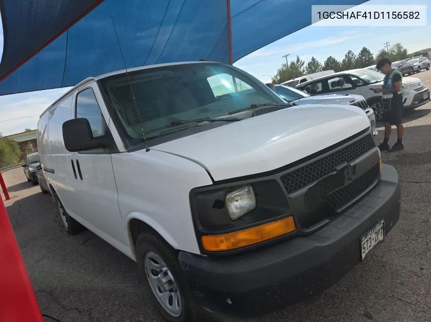 2013 Chevrolet Express 1500 Work Van VIN: 1GCSHAF41D1156582 Lot: 40630412