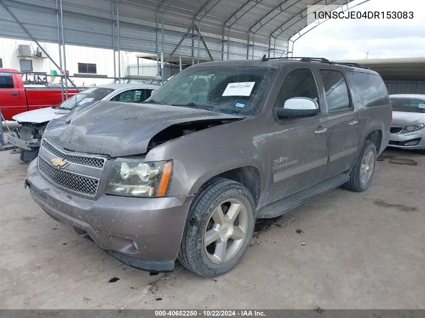 2013 Chevrolet Suburban 1500 Lt VIN: 1GNSCJE04DR153083 Lot: 40652250