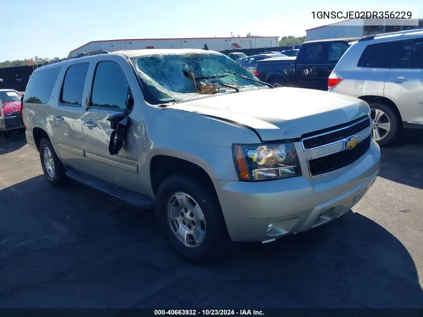 1GNSCJE02DR356229 2013 Chevrolet Suburban 1500 Lt