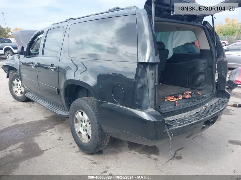 1GNSKJE73DR104120 2013 Chevrolet Suburban 1500 Lt