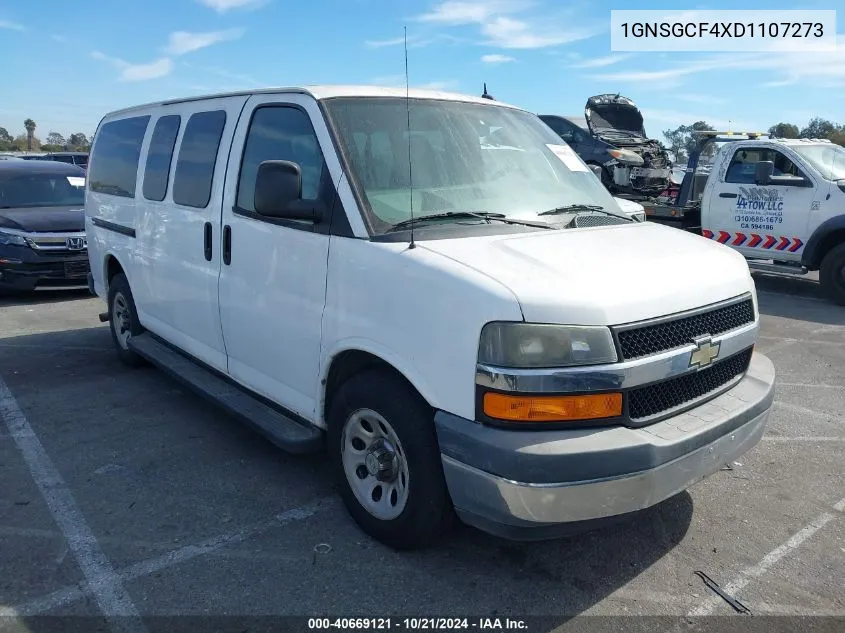 2013 Chevrolet Express 1500 Lt VIN: 1GNSGCF4XD1107273 Lot: 40669121