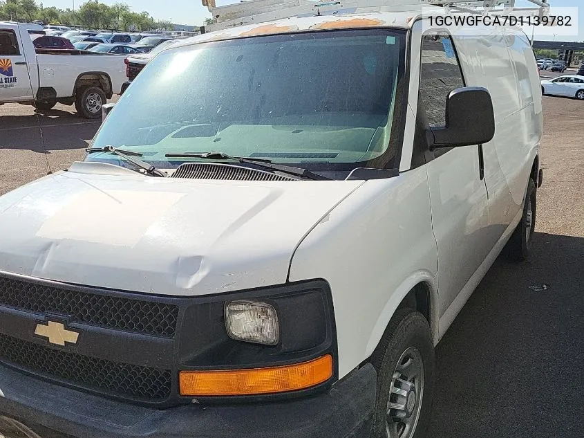 2013 Chevrolet Express 2500 Work Van VIN: 1GCWGFCA7D1139782 Lot: 40673490