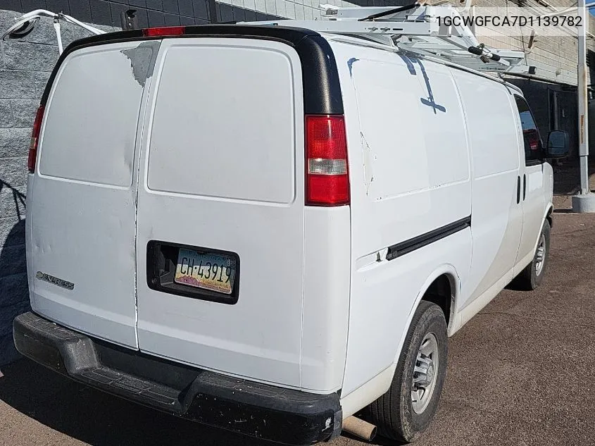 2013 Chevrolet Express 2500 Work Van VIN: 1GCWGFCA7D1139782 Lot: 40673490