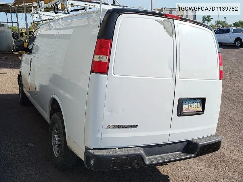 2013 Chevrolet Express 2500 Work Van VIN: 1GCWGFCA7D1139782 Lot: 40673490