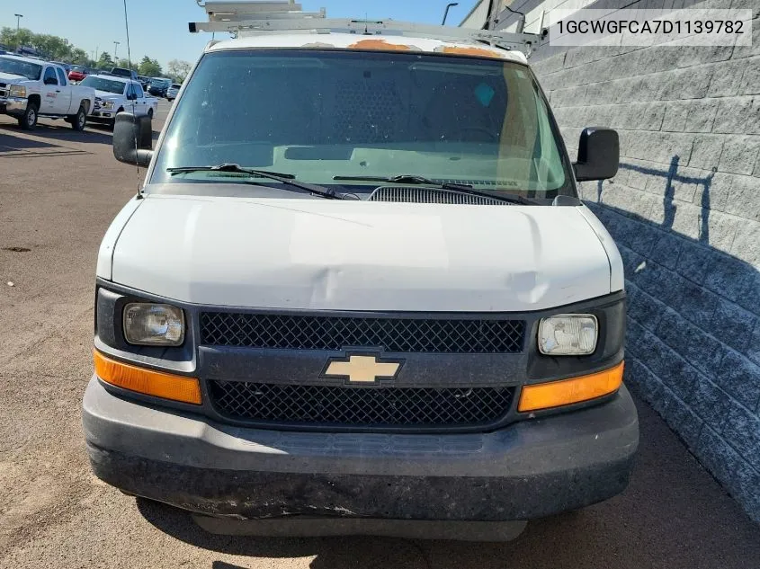 2013 Chevrolet Express 2500 Work Van VIN: 1GCWGFCA7D1139782 Lot: 40673490