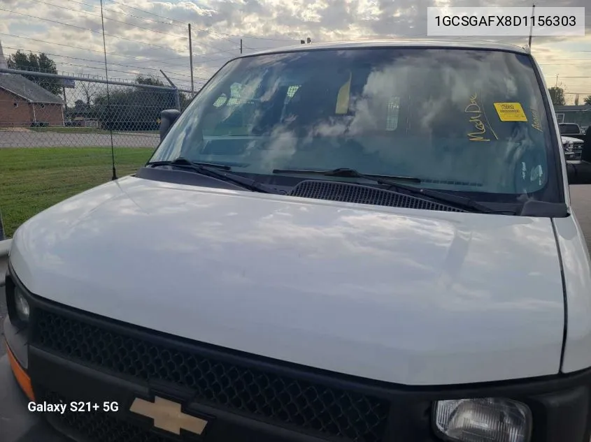 1GCSGAFX8D1156303 2013 Chevrolet Express G1500