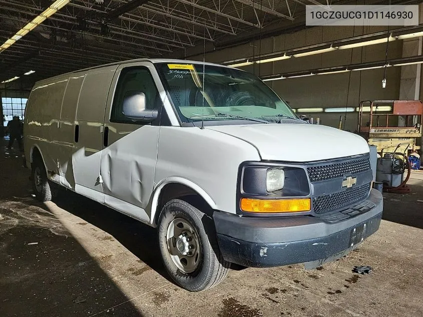 2013 Chevrolet Express 3500 Work Van VIN: 1GCZGUCG1D1146930 Lot: 40718479