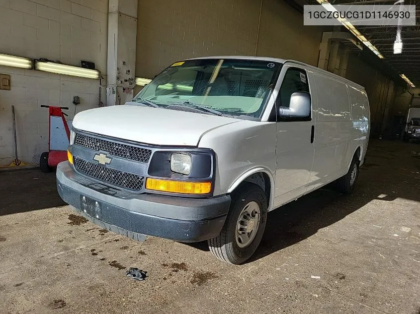 2013 Chevrolet Express 3500 Work Van VIN: 1GCZGUCG1D1146930 Lot: 40718479