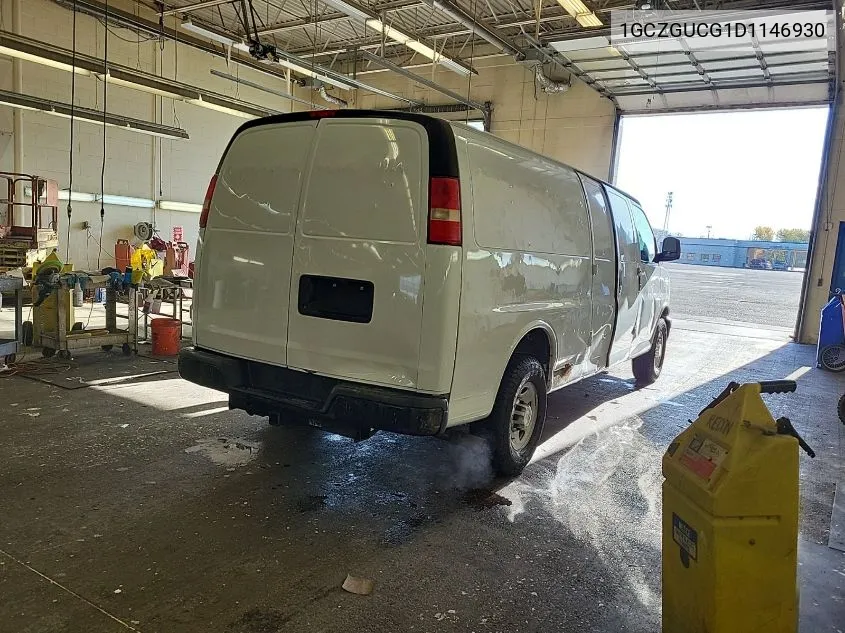 2013 Chevrolet Express 3500 Work Van VIN: 1GCZGUCG1D1146930 Lot: 40718479