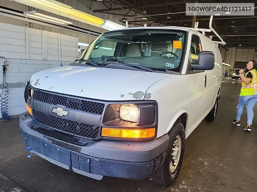 2013 Chevrolet Express G2500 VIN: 1GCWGFCA4D1121417 Lot: 40733987