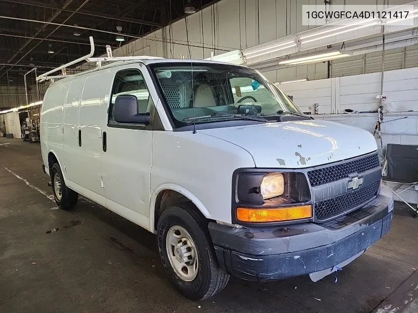 2013 Chevrolet Express G2500 VIN: 1GCWGFCA4D1121417 Lot: 40733987