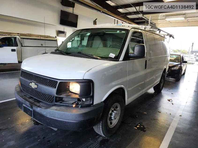 2013 Chevrolet Express G2500 VIN: 1GCWGFCA4D1138492 Lot: 40788764