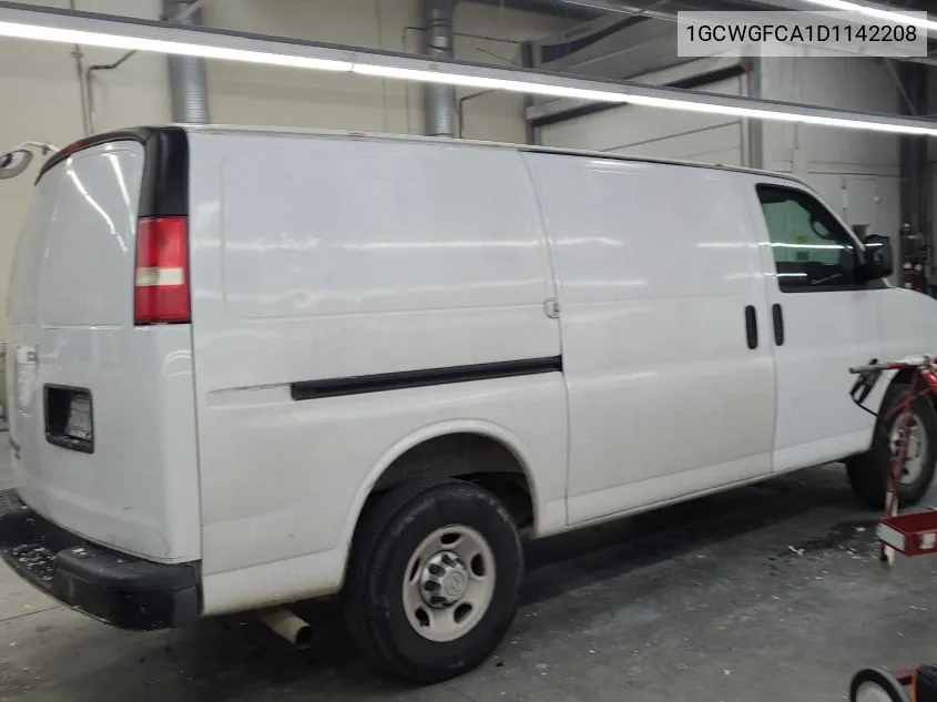 2013 Chevrolet Express 2500 Work Van VIN: 1GCWGFCA1D1142208 Lot: 40895495