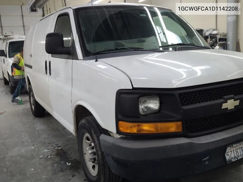 2013 Chevrolet Express 2500 Work Van VIN: 1GCWGFCA1D1142208 Lot: 40895495