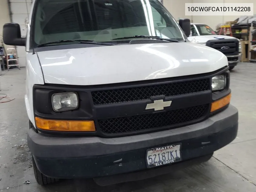 2013 Chevrolet Express 2500 Work Van VIN: 1GCWGFCA1D1142208 Lot: 40895495