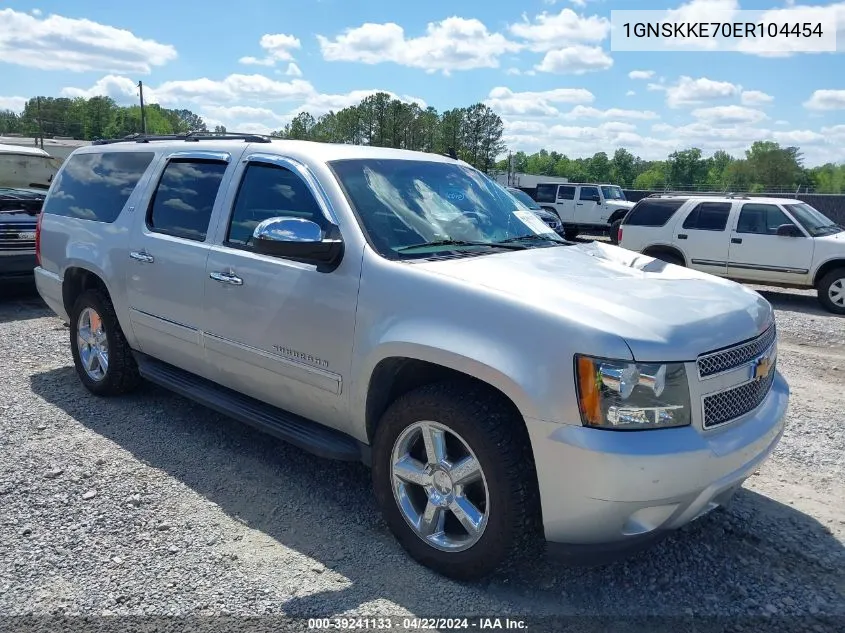 2014 Chevrolet Suburban 1500 Ltz VIN: 1GNSKKE70ER104454 Lot: 39241133