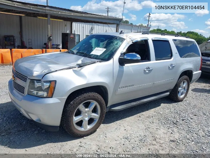 2014 Chevrolet Suburban 1500 Ltz VIN: 1GNSKKE70ER104454 Lot: 39241133